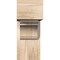 Ekena Millwork Olympic Block Smooth Bracket w/ Offset Brace, Douglas Fir, 7 1/2"W x 18"D x 18"H BKT0806X18X18OLY05SDF - alternate 4